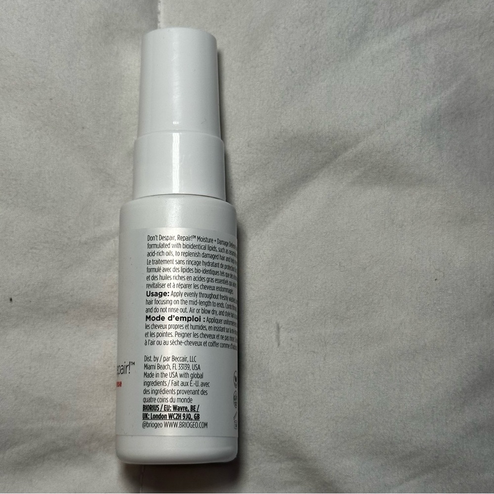 3 for $15: NEW Briogeo Don't Despair Repair! Leave-In Mask Spray - Picture 3 of 3